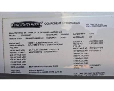 2019 Detroit DD15 Engine for a Freightliner CASCADIA For Sale | Fresno ...