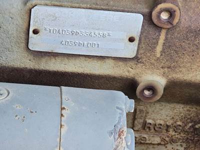 John Deere 4039 Engine for a International 4600