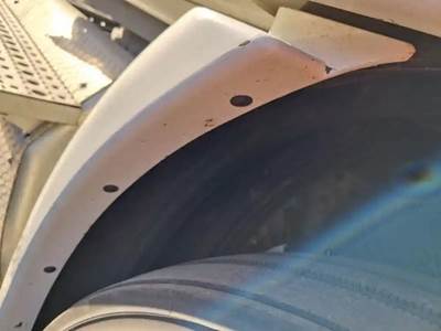 Freightliner Cascadia 113 Right Fender Extension