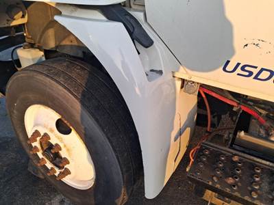International DuraStar 4400 Left Fender Extension for a International 4400