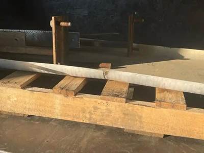 Full Sized Aluminum Fender 104"L x 25" W Passenger Side