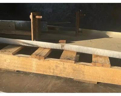 Full Sized Aluminum Fender 104"L x 25" W Passenger Side