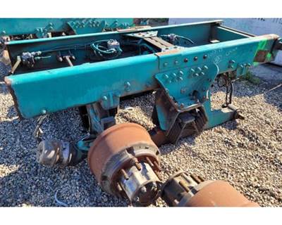 Haulmax suspension with DSS40P housings. Pilot hubs and ABS. Less diffs   