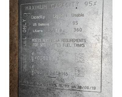International LT625 Fuel Tank