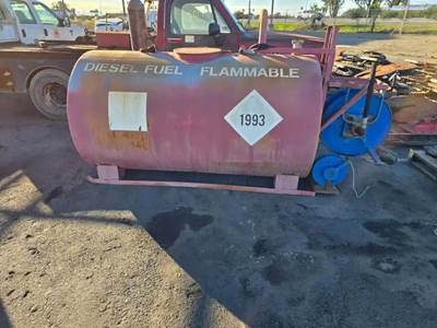 500 Gallon Stand Alone Diesel Fuel Tank, MFG> By Keesee Tank and Pump Co. 81"L x