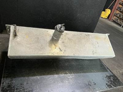 Aluminum Fuel Tank, 56" x 13" x 14", 44 Gallon Capacity. Removed from Schramm