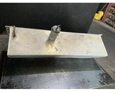 Aluminum Fuel Tank, 56" x 13" x 14", 44 Gallon Capacity. Removed from Schramm