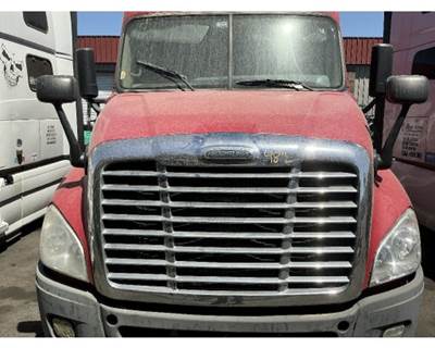 Used 2016 Freightliner Cascadia 125 48"L Red Complete Hood