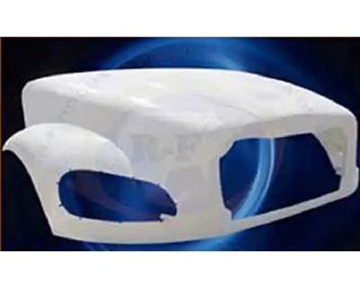 New Aftermarket Freightliner M2 106 Hood w/ Bezel Holes 2003-UP