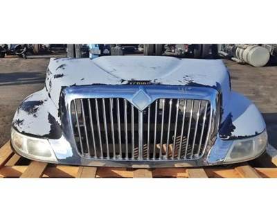 Used 2010 International 4300V Complete Hood 41"L Set Back Axle, Part # 3807254C92/3807254C97