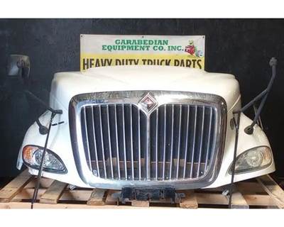 2010 International ProStar Hood 56" L Set Back Axle, Complete, Part # 3611066C97, 3858844C92