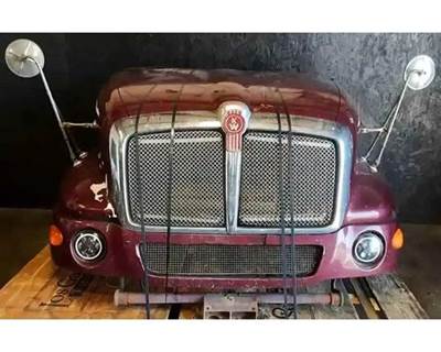 Used 2010 Kenworth T2000 Complete Hood 60"L Set Back Axle with Mirrors