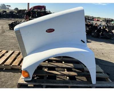 1990 Peterbilt 377 Complete Hood 65" L to End of Grille Ornament