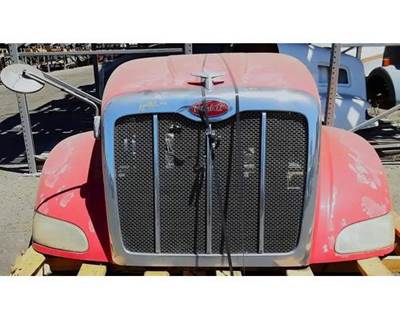 2009 Peterbilt 386 Complete SBA Hood 65"L, Part # L29-6094-10000 / L29-6095-10000