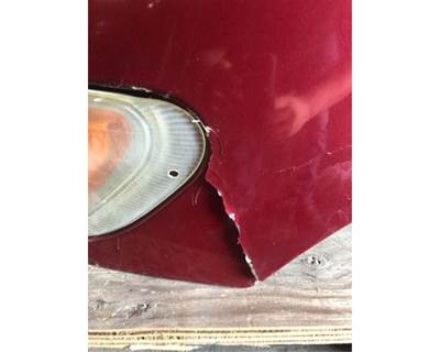 Used 2008 Peterbilt 387 Hood 56" L Red