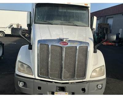 Used 2018 Peterbilt 579 Hood 58"L Complete with Both Mirrors