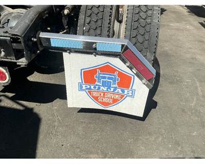 Used 2003 Freightliner FL70 Right Rear Aluminum Mud Flap