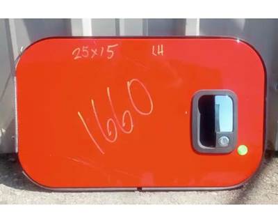 Used 2018 Kenworth T680 Left Sleeper Storage Compartment Access Door, 25" x 15"