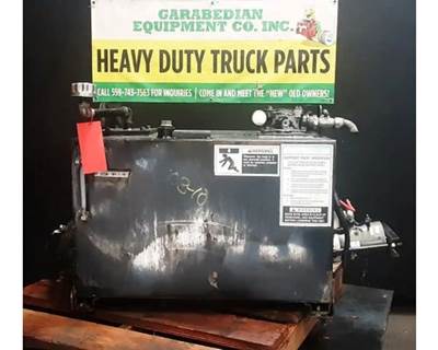 Used 1996 Peterbilt 320 Left Hydraulic Tank Reservoir w/ Bucher 12V Pump/Motor, P/N 8111-S