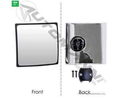 International ProStar Chrome Hood Mirror Head, Left/Right