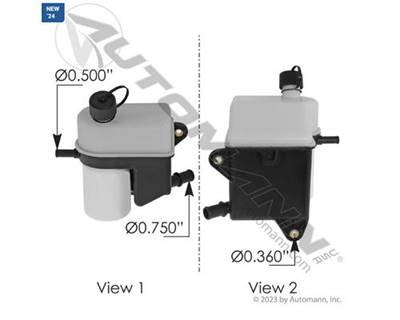 Power Steering Reservoir - KW/Peterbilt 