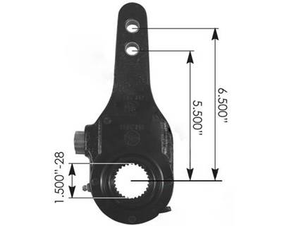 Slack Adjuster - Manual - 28 Spline 5.5/6.5 (44061)