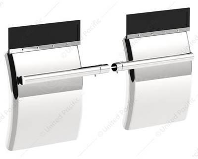 24" X 24" Stainless Quarter Fender Set