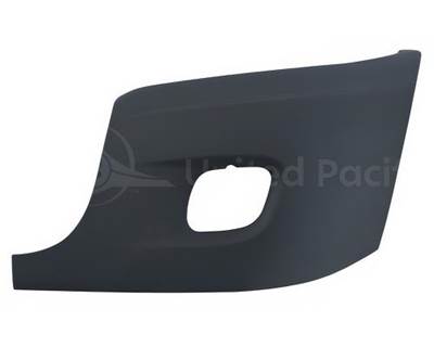 Left Bumper End with Fog Light Hole for 2008-2017 Freightliner Cascadia