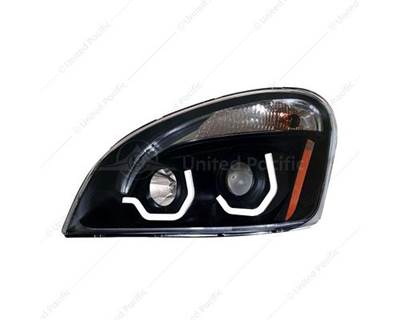Left "Blackout" Projection Headlight w/ LED Position Light for 2008-2017 Freightliner Cascadia