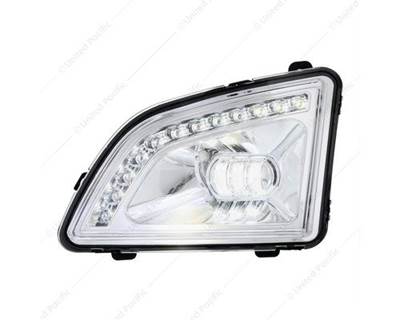 18 LED Chrome Projector Fog Light With Position Light For 2018-2024 Volvo VNL -