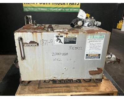 2000 Volvo WXLL Left Hydraulic Tank 34"L x 20"W x 22"H