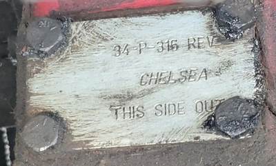 Chelsea 34-P-316-REV PTO for a Freightliner 114SD