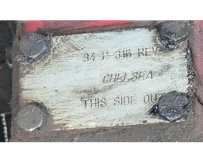 Chelsea 34-P-316-REV Bottom Mounted PTO with Attached Pump, Removed from Eaton FROF15210C