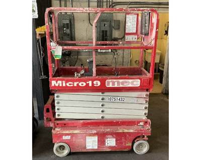Mec Micro 19 Vertical Scissor Lift
326.5 Hours
Battery Powered
Working Height