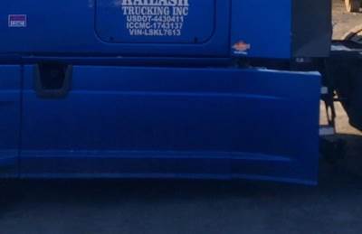 Freightliner Cascadia 126 Left Fairing for a Freightliner CASCADIA