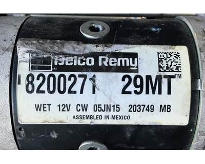 Delco Remy 29MT Starter Motor, Maxxforce 7 Application, 12V, 10 Tooth Gear, SAE