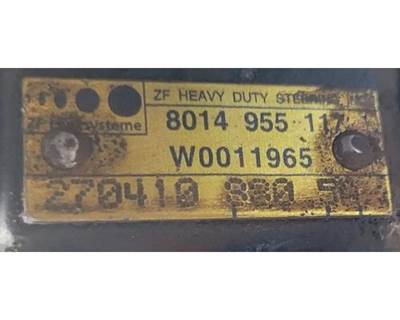 ZF 8014955117 Steering Gear / Rack for a Workhorse Custom Chassis W62