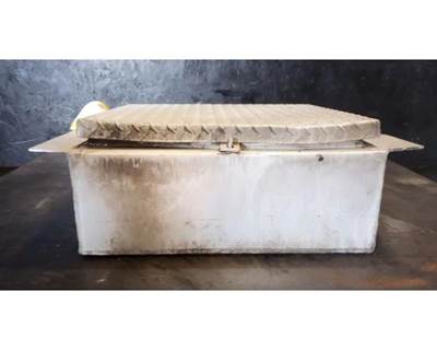 Aluminum Tool Box, Inline Mounted, 22"W x 245"L x 9"H Complete With Lid, Welds