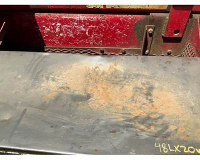 Passenger Side Toolbox, 48"L x 20"W x 18"H, Minor Wear From Use 