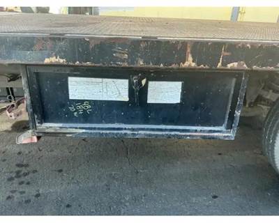 Driver Side Steel Tool Box, 48"L x 20"W x 18"H, Has Wear And Tear. 