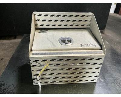 Driver Side Aluminum Frame Mounted Tool Box From 2006 International 9200I With
