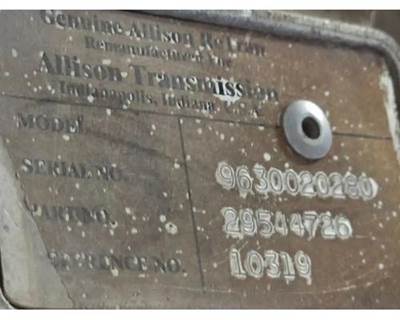Allison 1000 Transmission for a Freightliner MT45 Chassis