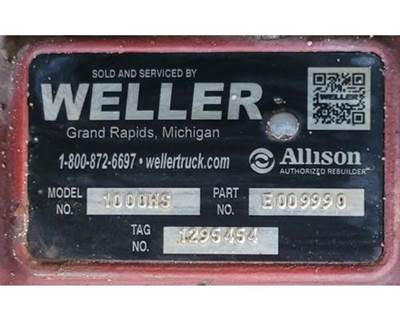 Allison 1000 HS Transmission for a Freightliner MT45 Chassis