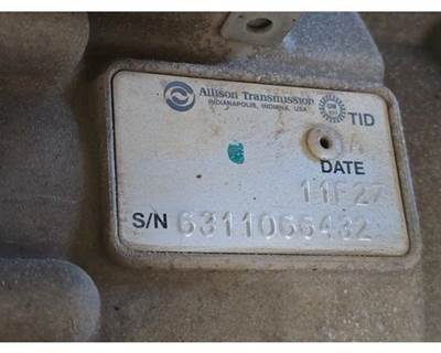 Allison 1000 HS Transmission for a Workhorse W62