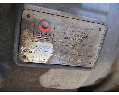 Allison 1000 HS Transmission for a Workhorse W62