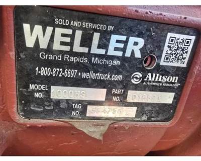 Allison 1000 HS Transmission for a Workhorse W62