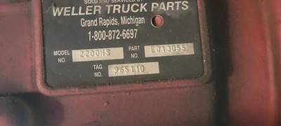 Allison 2200 HS Transmission for a Freightliner MT45 Chassis