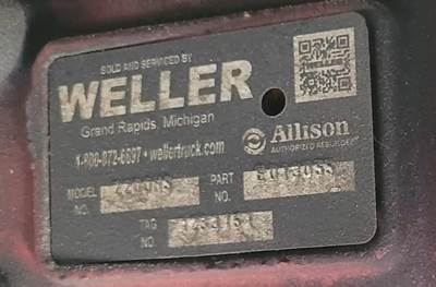 Allison 2200 HS Transmission for a Freightliner MT55 Chassis