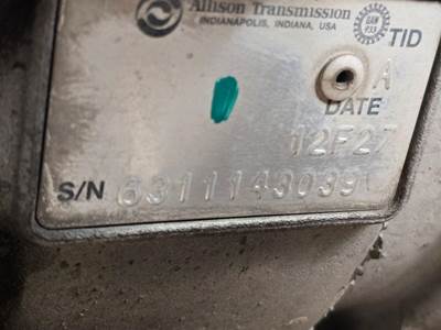Allison 2200 HS Transmission for a Workhorse W62