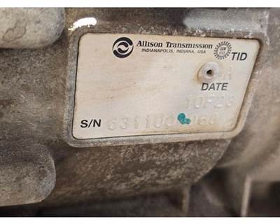Allison 2200 HS Transmission for a Workhorse W62